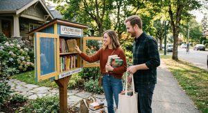 A Little Free Library Date